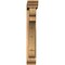 Ekena Millwork Olympic Traditional Smooth Bracket w/ Offset Brace, Western Red Cedar, 5 1/2"W x 28"D x 36"H BKT0604X28X36OLY01SWR - alternate 2